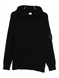 Худи с линзой C.P. Company, черный