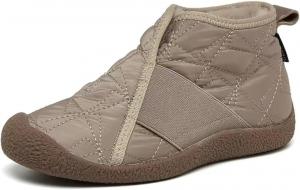 Водонепроницаемые ортопедические повседневные теплые хлопковые ботинки, легкие повседневные нескользящие обувь на мягкой подошве с плюшевой подкладкой Generic, Khaki