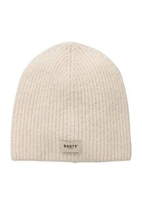 Шапка "Дарти", из шерсти, с нашивкой, женская BARTS, цвет 10 Cream