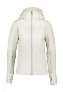 Гибридная куртка "Аннема" капюшон воротник-стойка Didriksons, белый
