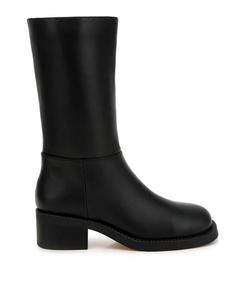 Сапоги Soora Block Heel на телячьей шкуре London Rag, черный