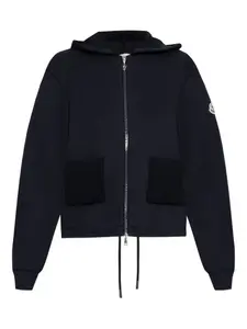 Худи с карманами MONCLER, синий