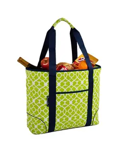 Очень большая герметичная сумка-холодильник и сумка-тоут — вместимость 30 банок Picnic At Ascot, green