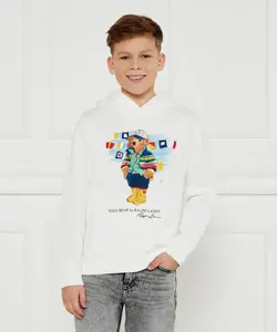 Толстовка Regular fit Polo Ralph Lauren, белый