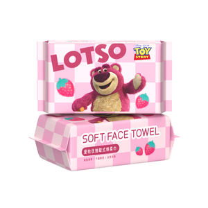 Одноразовое чистящее средство серии Strawberry Bear Disney, [40 Sheets * 2 Bags]Portable Set