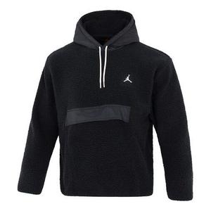 Толстовка Air Jordan long sleeves hoddie 'Black', черный