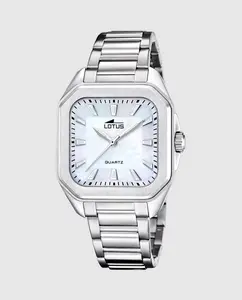 Женские часы 18967/2 Square Series Silver Steel LOTUS, серебряный