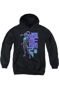 Толстовка с капюшоном Blue Beetle (2023) Standing Youth Gildan