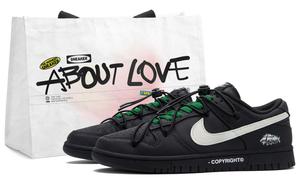 Кроссовки Dunk Green низкие для скейтбординга унисекс Nike, черный/серый