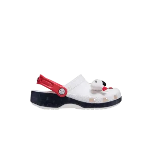 Кроссовки Peanuts x Classic Clog Toddler 'Snoopy & Joe Cool', белый