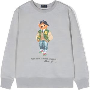 Детская толстовка Polo Ralph Lauren, серая