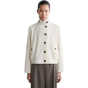 COS Куртка женская белая