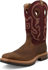 Вестернские сапоги Twisted X для мужчин, Brunette & Oxblood