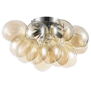 Потолочный светильник Maytoni Decorative Lighting Balbo, цветное стекло / смешанный металл - медь - количество языков пламени: 4