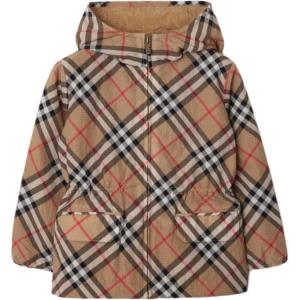 Куртки пальто детские Burberry, бежевый