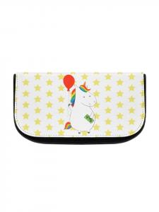 Косметичка Mr & Mrs Panda Einhorn Luftballon ohne Spruch, белый