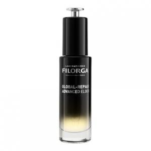 Filorga Global-Repair Advanced Elixir Антивозрастное средство для лица с керамидами, драгоценными маслами и экстрактом розы, 1,01 жидкая унция