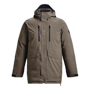Куртка stormproof extreme down jacket 'brown' Under Armour, коричневый