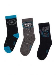 Длинные носки CEO-ACCCS-AW25-210SW(3-PACK) Star Wars, черный