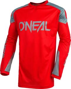 Мотокроссовая майка Oneal matrix ridewear, Red/Grey