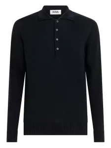 Поло на пуговицах Alpha Industries, синий