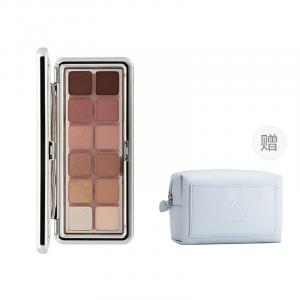 Тени для век в земляных тонах, легко растушевываются, шиммер и мат, 12 цветов 3CE