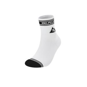 FILA Женские носки Explorer Crew, 1 пара, White/Black