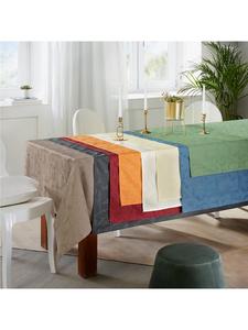 Erwin Müller Жаккардовая скатерть Greven оранжевого цвета