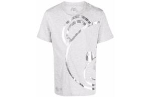 Футболка мужская серая MOSCHINO, серый