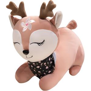 Плюшевая игрушка олененок, плюшевая кукла, высота 30 см Mr. Toy, Small Floral Triangle Scarf