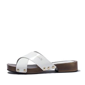 BELLALILY Женские слайдеры белые, цвет White