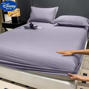 Disney Простыня на резинке 150х200 см, высота борта 30/35/40 см, цвет Purple Gray