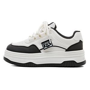 HUANQIU Износостойкие и легкие низкие кроссовки для скейтбординга женские, белые, черные