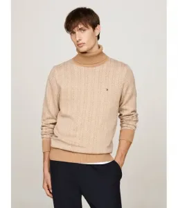 Водолазка regular fit Tommy Hilfiger, бежевый