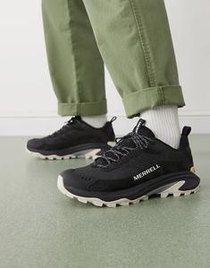 Кроссовки Merrell Moab Speed ​​2 GTX черного цвета