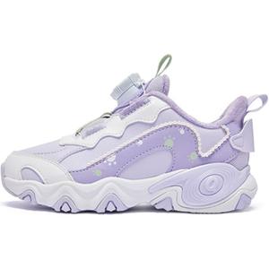 Детская повседневная обувь для дошкольников QIAODAN, фиолетовый/белый