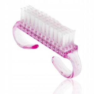 Маленькая фиолетовая кисть для маникюра и пыли, AllePaznokcie