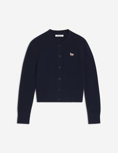 Кардиган приталенного кроя Maison Kitsune/(W)BABY FOX из овечьей шерсти