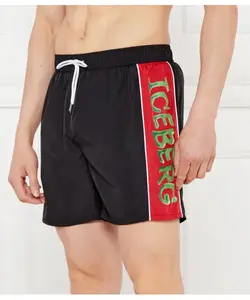 Пляжные шорты Regular fit Iceberg, черный