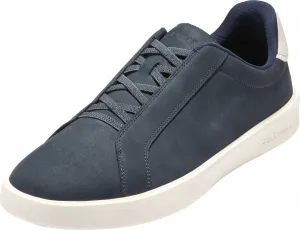 Мужские слипоны Cole Haan Grand Crosscourt с дневной шнуровкой, темно-синий/слоновая кость