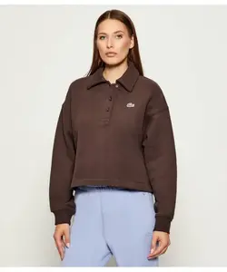 Толстовка Oversize fit Lacoste, коричневый
