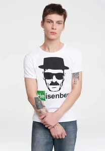 Logoshirt Футболка "Heisenberg" с крутым принтом Heisenberg, белый