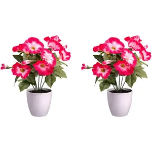 Креативный зеленый искусственный цветок «Петуния» Creativ Green