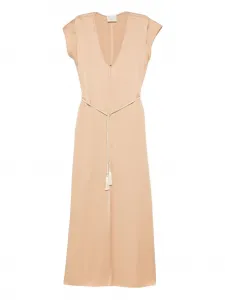 Комбинезон с кисточками Forte Forte, нейтральный