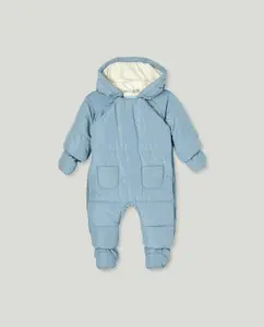 Детский комбинезон из микрофибры с ножками и рукавами, с карманами Coconut El Corte Inglés, синий