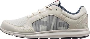 Helly-Hansen Ahiga V4 HP Boat Shoes for Men - Breathable, Lightweight, and Hard-Wearing Textile with EVA Cushion Midsole and Rubber Traction Outsole Helly Hansen, 013 Off White/Orion Blue