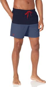 Мужские шорты для плавания с электробордом Under Armour, затягивающиеся на шнурок и эластичный пояс сзади, быстросохнущие, Sp22 Utility Blue