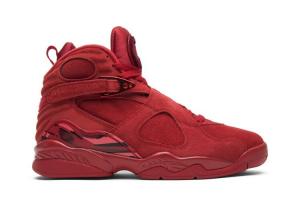 Кроссовки Air Jordan Wmns Air Jordan 8 Retro 'Valentine's Day', красный