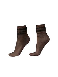 Носки CALZEDONIA POLKA, коричневый