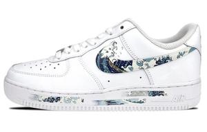Кроссовки Nike Air Force 1 Skateboard Shoes Men Low-Top White Blue